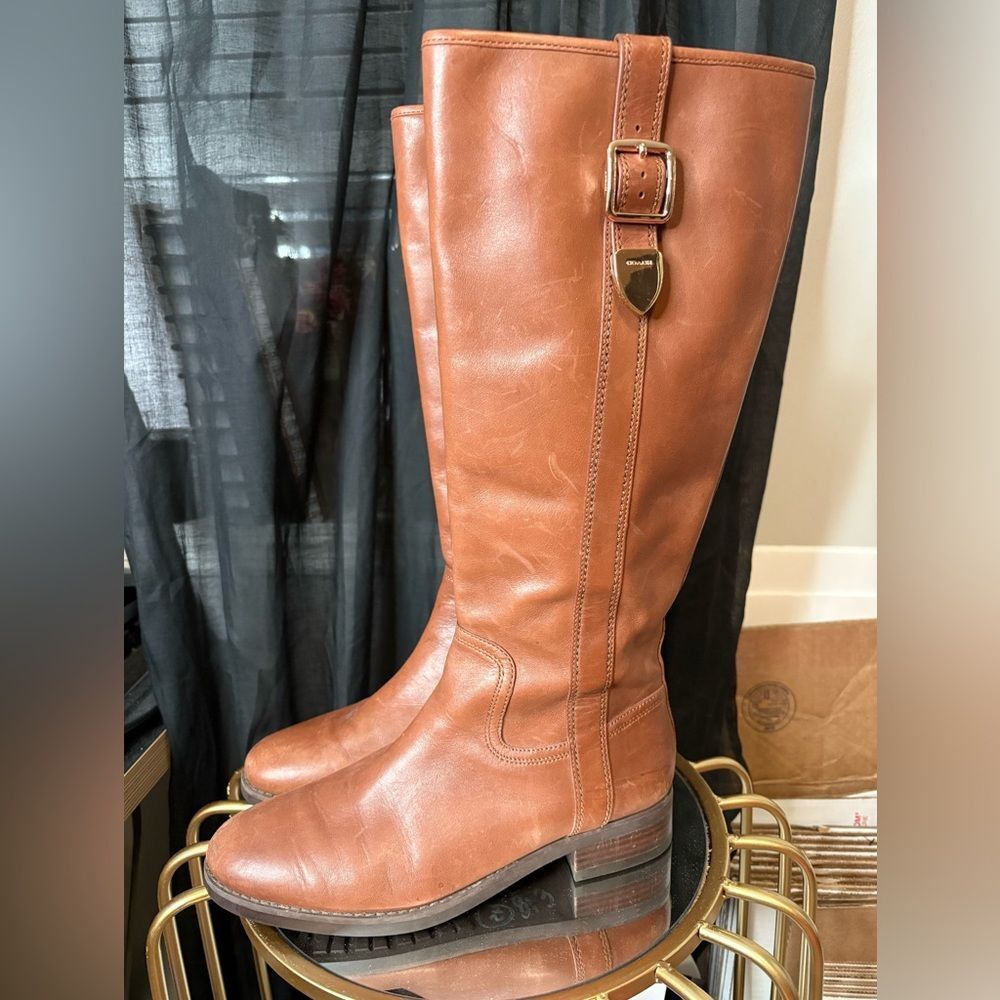 Coach Easton Riding Boots - Picture 8 of 9